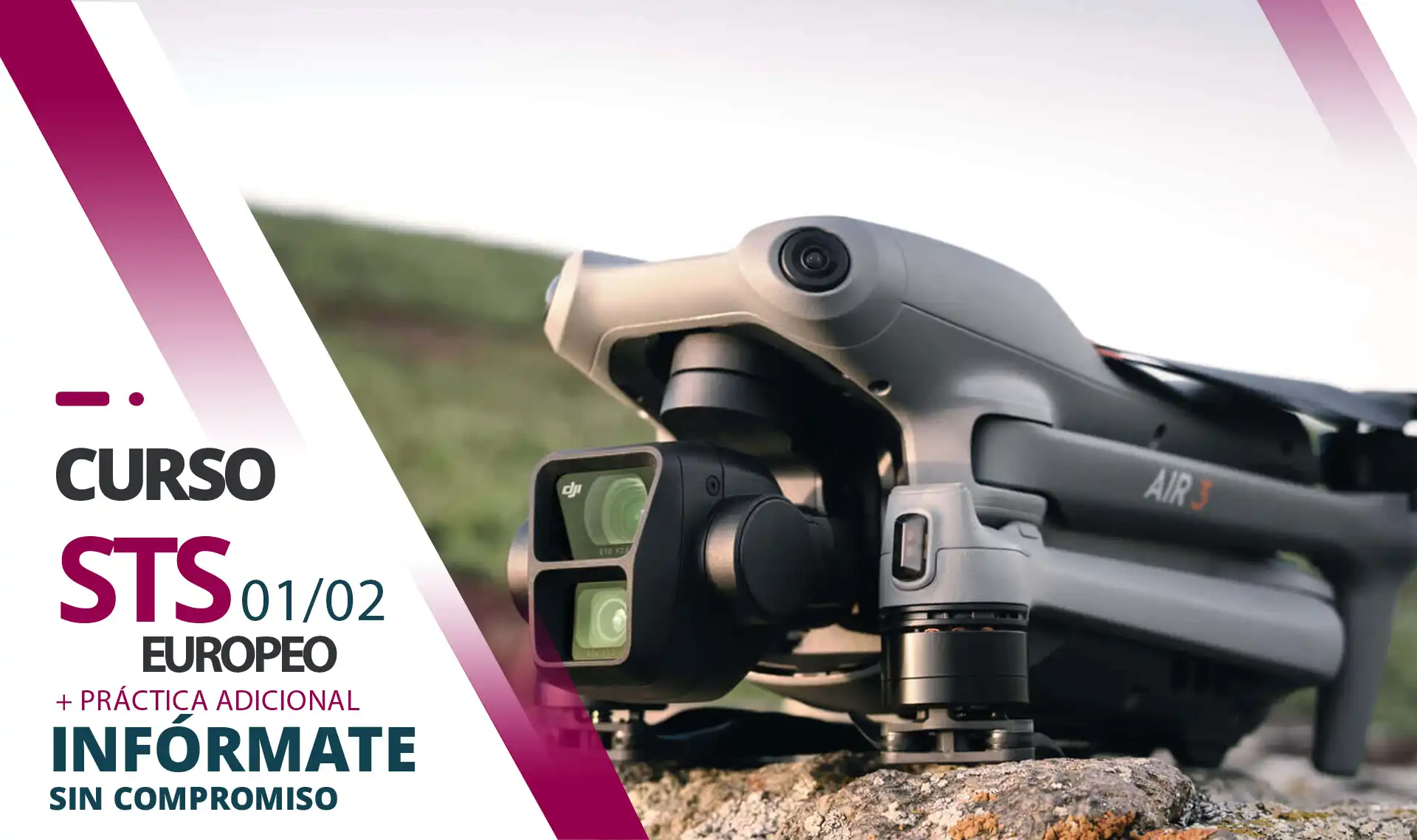 Curso STS europeo piloto de drones profesional